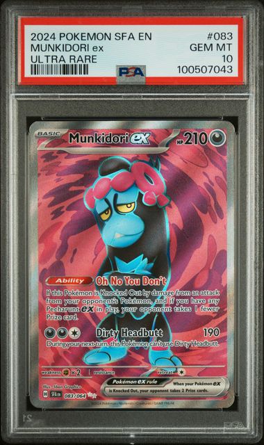 Munkidori ex 083/064 Shrouded Fable PSA 10 100507043
