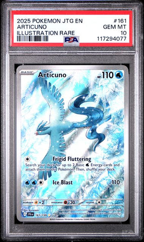 Articuno 161/159 Journey Together PSA 10 117294077