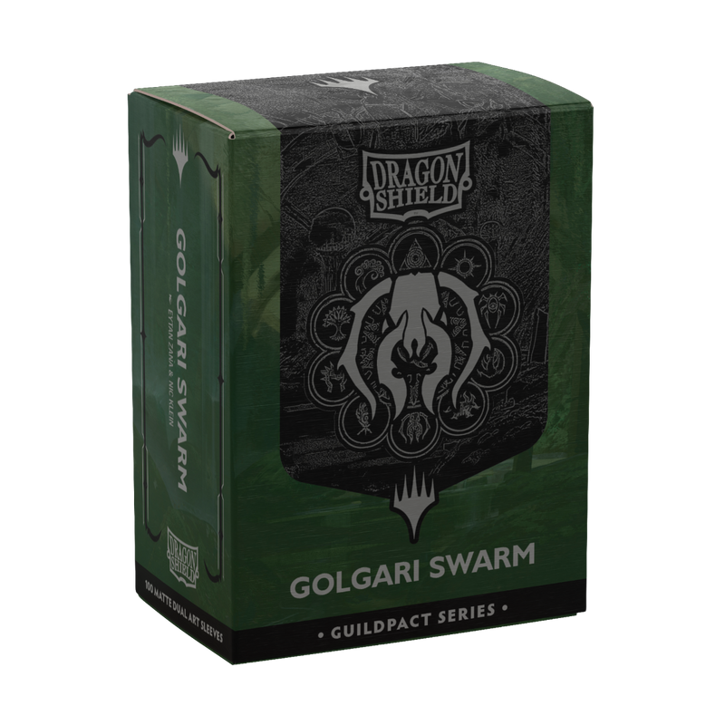 Dragon Shield: Standard 100ct Art Sleeves - Golgari Swarm