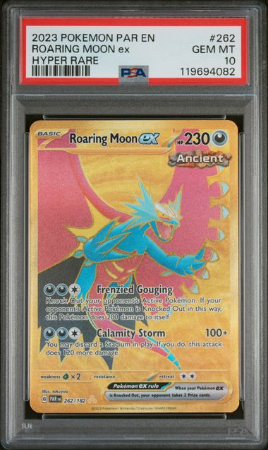 Roaring Moon ex 262/182 Paradox Rift PSA 10 119694082