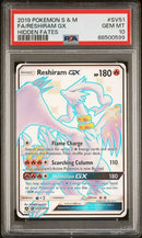 Reshiram GX SV51/SV94 Hidden Fates PSA 10 88500599