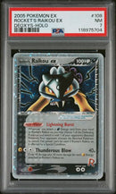 Rocket's Raikou ex 108/107 Deoxys Secret Rare PSA 7 118975704
