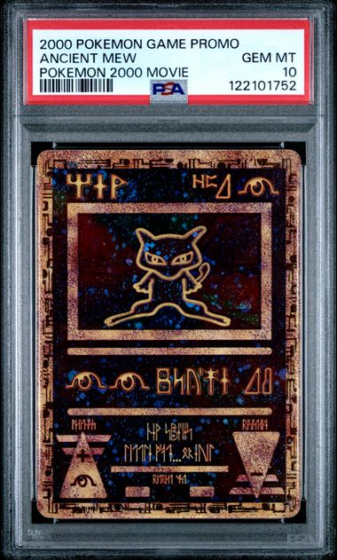 Ancient Mew Pokemon 2000 Movie Promo PSA 10 122101752