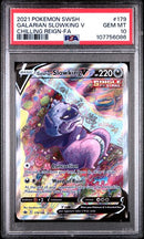 Galarian Slowking V 179/198 Chilling Reign PSA 10 107756086