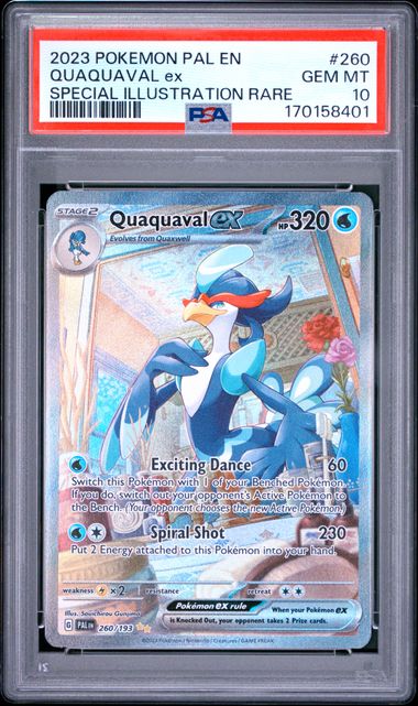 Quaquaval EX SIR (260) PSA 10 170158401