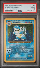 Blastoise - Holo 2/102 Base Set PSA 9 116220130
