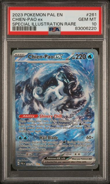 Chien-Pao ex 261/193 Paldea Evolved PSA 10 83006220