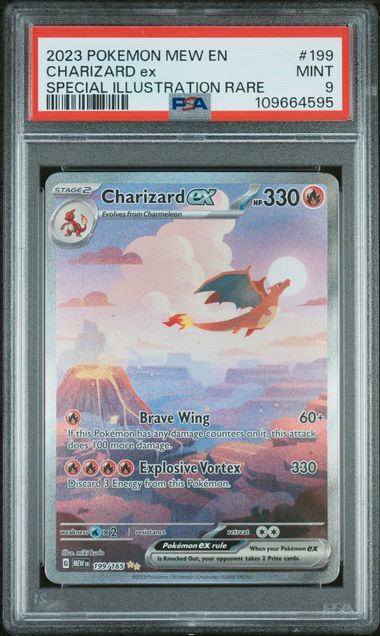 Charizard ex 199/165 S&V: 151 PSA 9 109664595