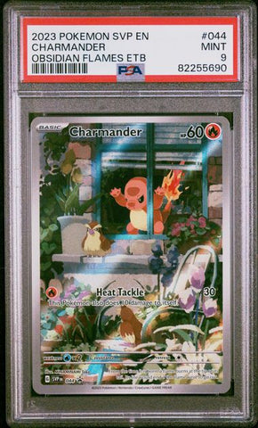 Charmander (044) Black Star Promo PSA 9 82255690