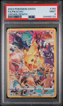 Pikachu 160/159 Crown Zenith PSA 9 134468120