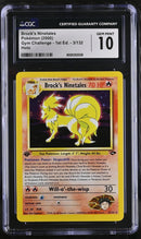 Brock's Ninetales 3/132 Gym Challenge 1st Edition CGC 10 6000352028