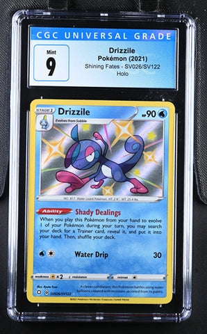 Drizzile SV026/SV122 Shining Fates CGC 9 3859275039