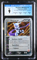 Rocket's Mewtwo ex 99/109 Team Rocket Returns CGC 9 4010326013