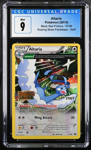 Altaria XY46 Roaring Skies Prerelease Staff Promo CGC 9 4066491239