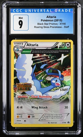 Altaria XY46 Roaring Skies Prerelease Staff Promo CGC 9 4066491239