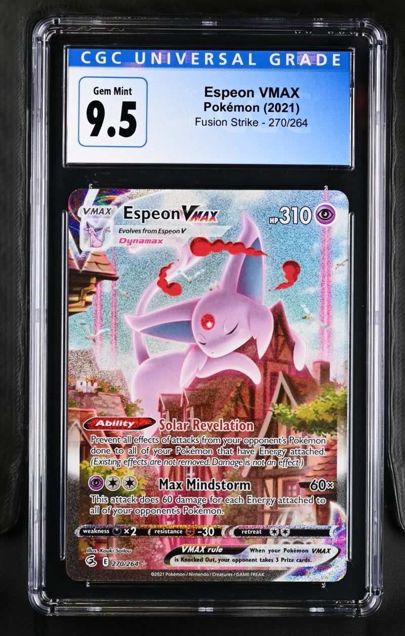 Espeon VMAX 270/264 Fusion Strike CGC 9.5 4149524079