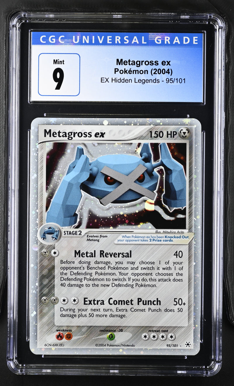 Metagross ex 95/101 Hidden Legends CGC 9 4159602018