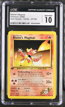 Blaine's Magmar 37/132 Gym Heroes 1st Edition CGC 10 1401034048062