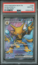 Alakazam ex 188/165 Scarlet & Violet: 151 PSA 10 100644298
