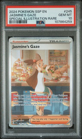 Jasmine's Gaze 245/191 Surging Sparks PSA 10 107864259