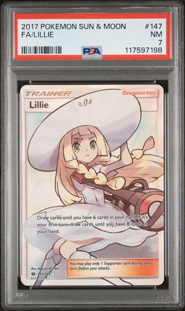 Lillie 147/149 Sun & Moon PSA 7 117597198