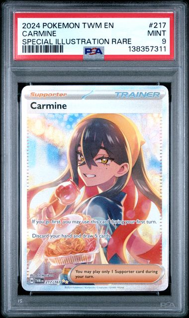 Carmine 217/167 Twilight Masquerade PSA 9 138357311