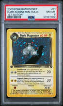 Dark Magneton - Holo 11/82 Team Rocket 1st Edition PSA 8 97967302