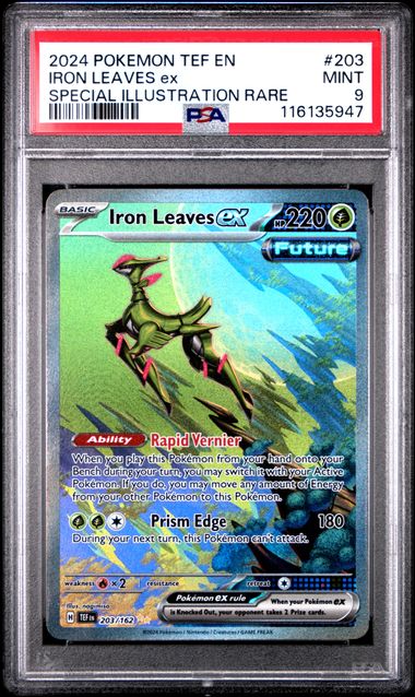 Iron Leaves ex 203/162 Temporal Forces PSA 9 116135947