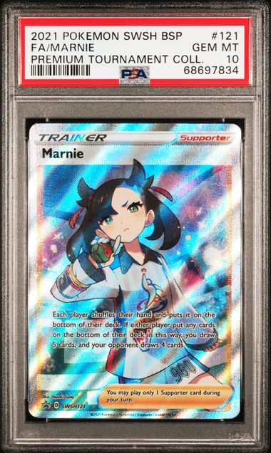 Marnie SWSH121 Black Star Promo PSA 10 68697834