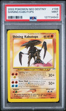 Shining Kabutops 108/105 Neo Destiny Secret Rare Holo PSA 9 127734643