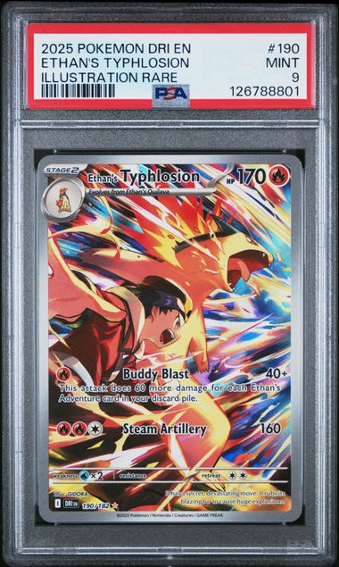 Ethan's Typhlosion 190/182 Destined Rivals PSA 9 126788801