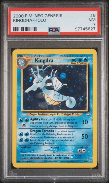 Kingdra 8/111 Neo Genesis PSA 7 97745627