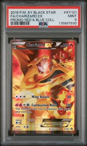Charizard EX XY121 Black Star Promo PSA 9 115897930