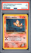 Blaine's Moltres - Holo 1/132 Gym Heroes PSa 7 164015421