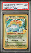 Venusaur 15/102 Celebrations Classic Collection PSA 9 73090234
