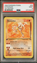 Hitmonlee 22/62 Fossil 1st Edition PSA 9 97019019