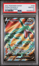 Rayquaza V 193/203 Evolving Skies PSA 10 130389794