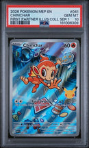 Chimchar (041) Black Star Promo PSA 10 161006309