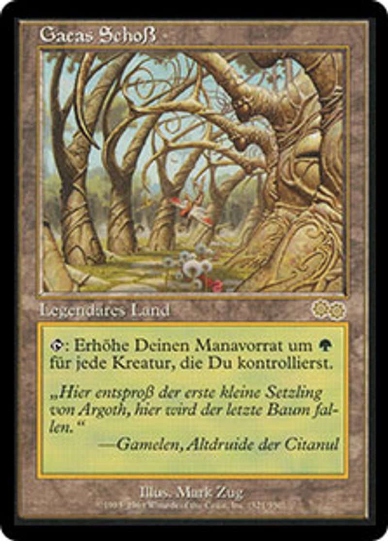 Gaea's Cradle GERMAN [Urza's Saga]