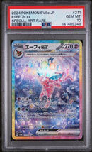 Espeon ex 211/187 JPN Terastal Fest Special Art Rare PSA 10 141489348