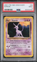 Espeon 20/75 Neo Discovery PSA 9 69333456