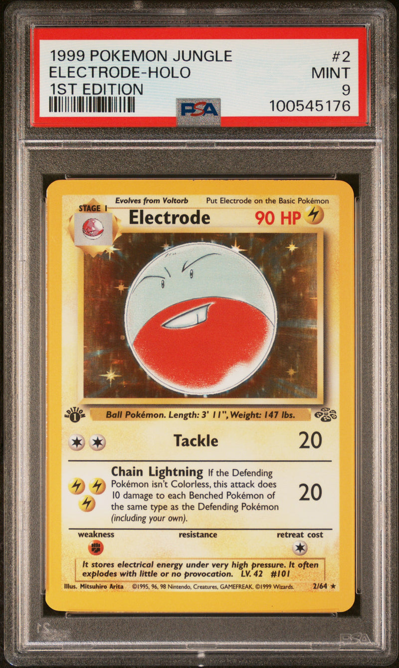 Electrode 2/64 Jungle 1st Edition PSA 9 100545176