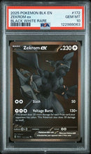 Zekrom ex 172/086 Black Bolt PSA 10 122988063