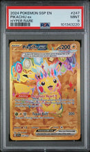 Pikachu ex 247/191 Surging Sparks PSA 9 101343220