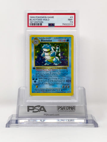 Blastoise 2/102 Base Set 1st Edition PSA 7.5 75022313