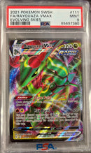 Rayquaza VMAX 111/203 Evolving Skies PSA 9 65697380