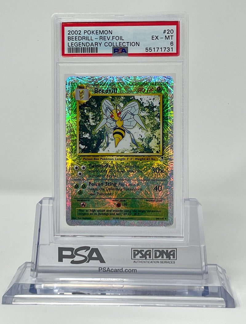 Beedrill 20/110 Legendary Collection Reverse PSA 6 55171731