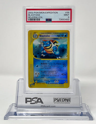 Blastoise 36/165 Expedition Reverse PSA 9 73693400