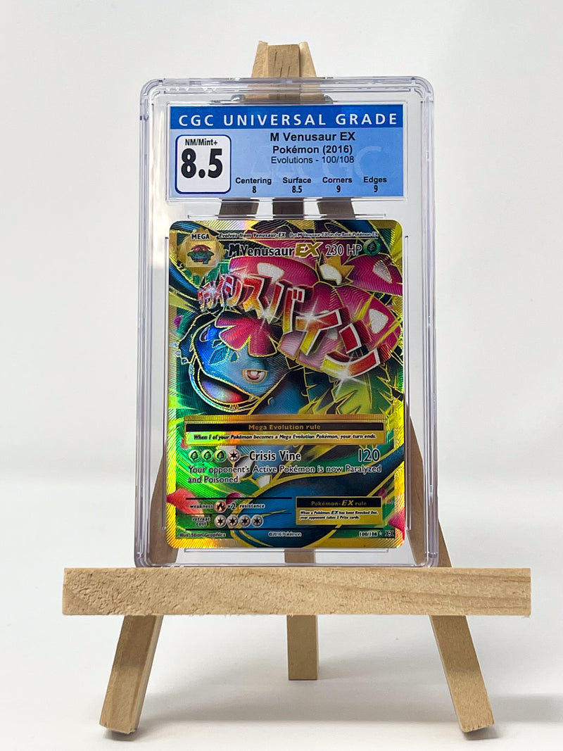 M Venusaur Ex 100/108 Evolutions CGC 8.5 3789267039