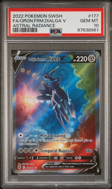 Origin Forme Dialga V 177/189 Astral Radiance PSA 10 97638961